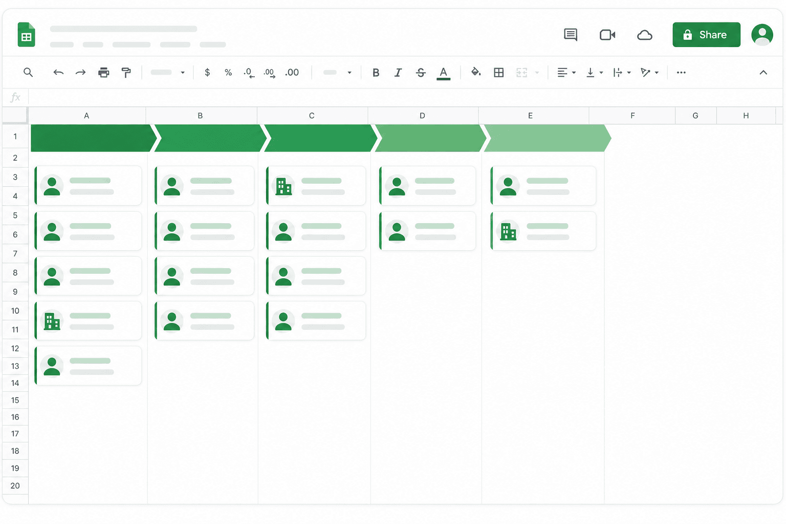 Automation monitoring dashboard