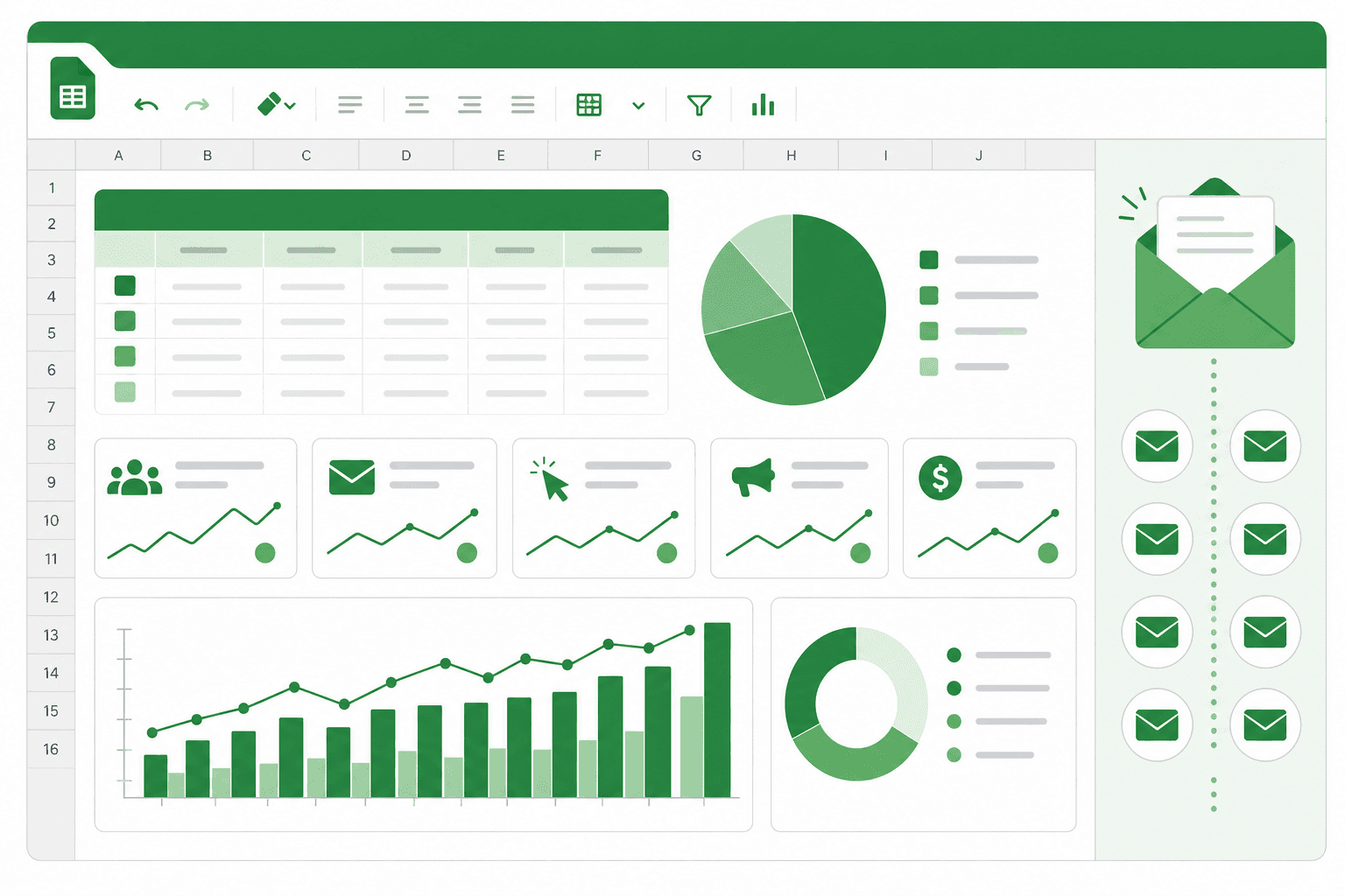 Illustration: Mailchimp automation with Google Apps Script and Google Sheets