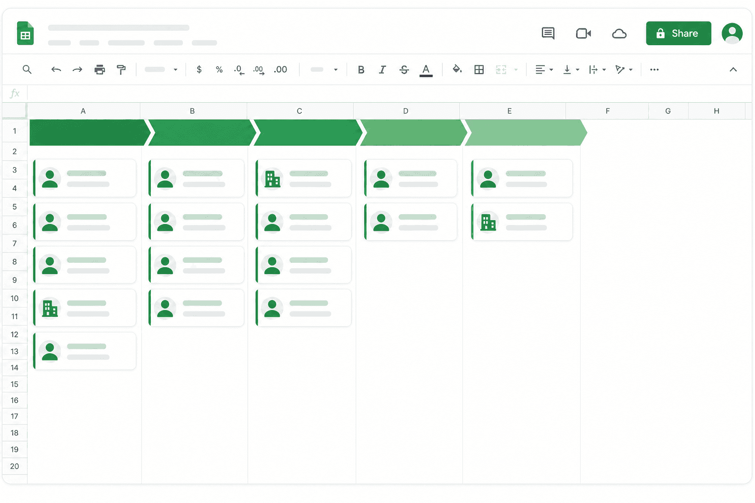 Automation monitoring dashboard