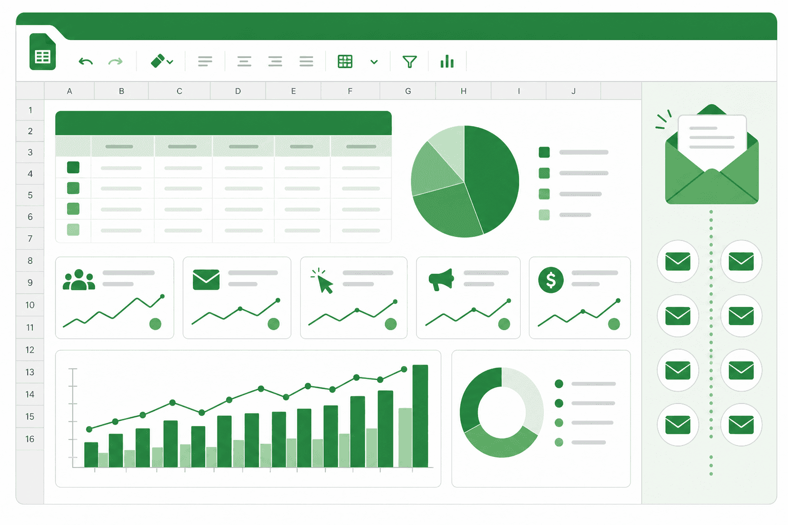 Automation monitoring dashboard